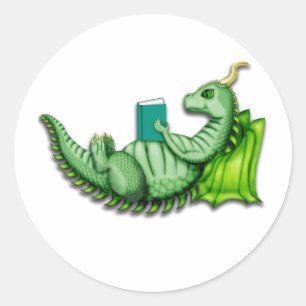 Wissen Runder Aufkleber