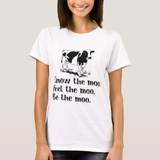 wissen Sie, dass das MOO-Gefühl das MOO die T-Shirt