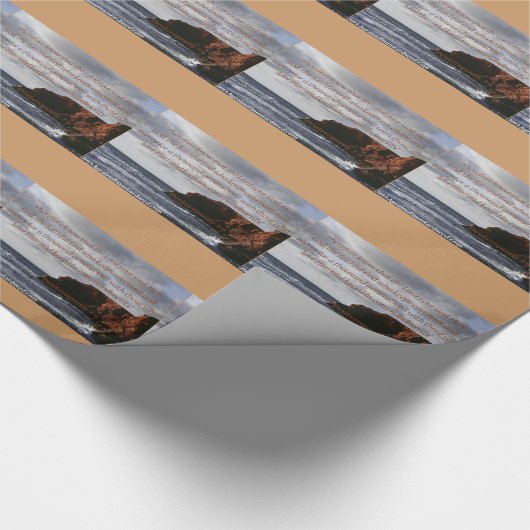 Wissen Sie, dass der Herr Gott ist Geschenkpapier (Ecke)