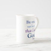 Wissen Sie, dass ich Gott bin Porzellantasse (Vorderseite Rechts)
