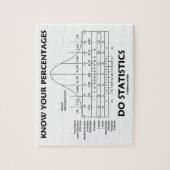 Wissen Sie, dass Ihre Prozentsätze Statistiken tun Puzzle (Vertikal)