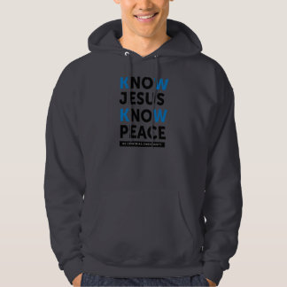 Wissen Sie, dass Jesus Frieden, keine Zensur Hoodie