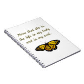 Wissen Sie, dass sie das Leben ist Notizblock (Rechte Seite)