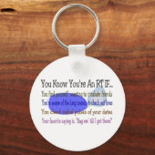 WISSEN SIE, DASS SIE EINE RT SIND, WENN.. SCHLÜSSELANHÄNGER (Vorderseite)