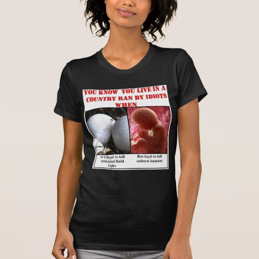 WISSEN SIE, DASS SIE IN EINEM LAND WOHNEN, DAS VON T-Shirt (Vorderseite)