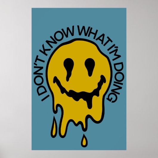 Wissen Sie nicht, was ich Poster mache (Vorne)