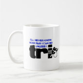 Wissen Sie nie es sei denn Tri I Kaffeetasse (Links)