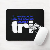 Wissen Sie nie es sei denn Tri I Mousepad (Mit Mouse)