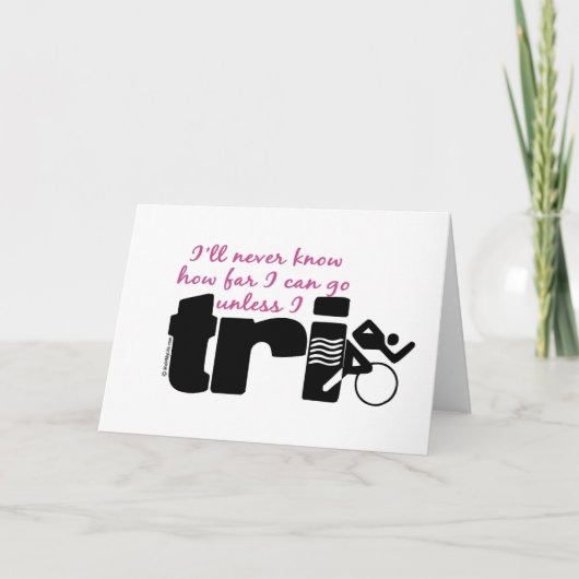 Wissen Sie nie es sei denn Tri Skript I Karte (Vorderseite)