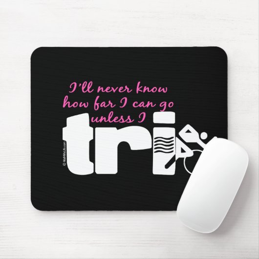 Wissen Sie nie es sei denn Tri Skript I Mousepad (Mit Mouse)