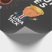 Wissen Sie, Sie sind Parasiten gegen Trump Spaß Po Geschenkpapier (Ecke)