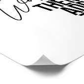 Wissen Sie, was Sie wert sind, dann Steuern hinzuf Poster (Ecke)