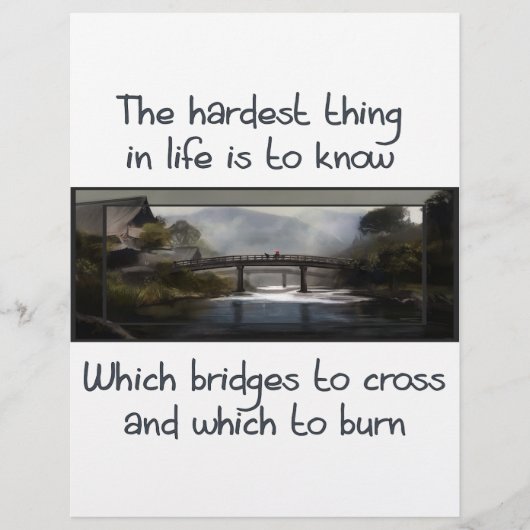 Wissen Sie, welche Brücke Flyer (Vorne)