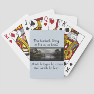 Wissen Sie, welche Brücke Spielkarten