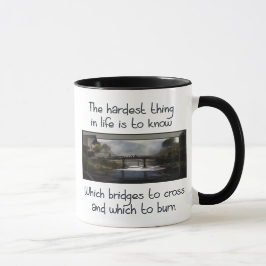 Wissen Sie, welche Brücke Tasse (Rechts)