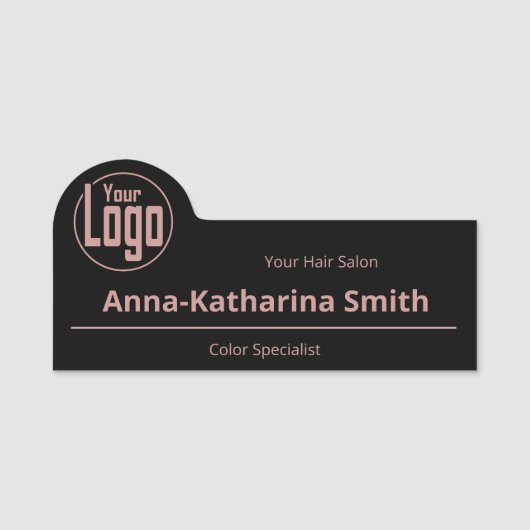 Wissen Sie, wen Sie mit Beruflichen Mitarbeitern s Namensschild (Vorderseite)