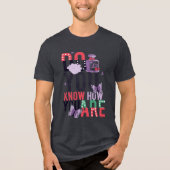 Wissen Sie, wie Sie Bella+Leinwand TriMix T - Shir Tri-Blend Shirt (Vorderseite)