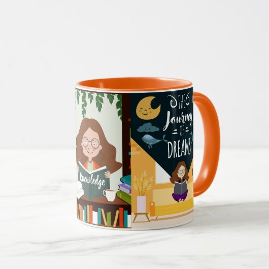 Wissen Tasse (VorderseiteRechts)