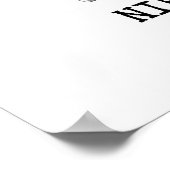 Wissen und Ignoranz Philosophie Zitat Nietzsche Poster (Ecke)