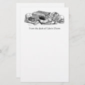 Wissen und Tod Briefpapier (Vorne/Hinten)