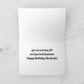 WISSEN, WAS "BUGS ME" SAGT DER BUG KARTE (Innenseite)