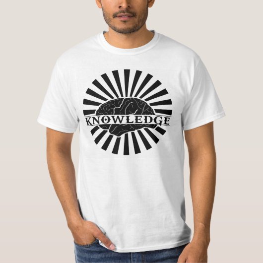 Wissens-"gesprengtes" T-Shirt (Vorderseite)