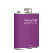 Wissens-Übertragung komplett Flachmann (Rechts)