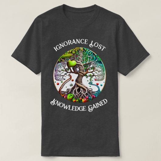 Wissensbaum 01 T-Shirt (Design vorne)