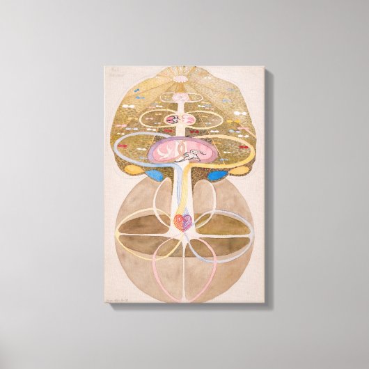 Wissensbaum Nr. 1 | Hilma af Klint | Leinwanddruck (Vorderseite)