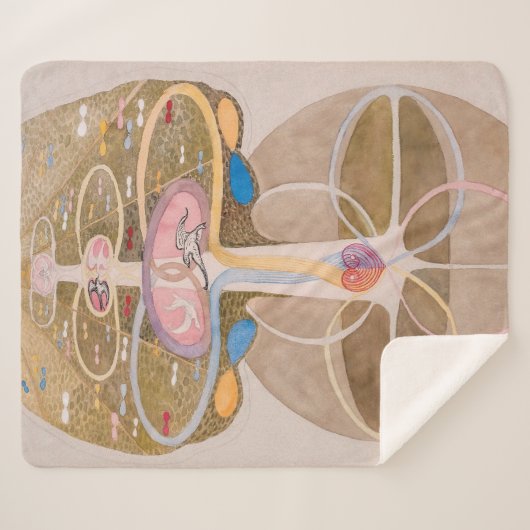 Wissensbaum Nr. 1 | Hilma af Klint | Sherpadecke (Vorderseite (Horizontal))