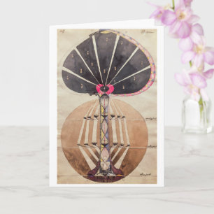 Wissensbaum Nr. 3 Hilma af Klint Karte