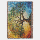 Wissensbaum - Ölgemälde Decke (Vorderseite Vertikal)