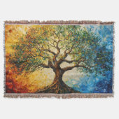 Wissensbaum - Ölgemälde Decke (Vorderseite)