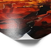 Wissensbaum - Ölgemälde Fotodruck (Ecke)