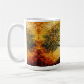 Wissensbaum - Ölgemälde Kaffeetasse (Links)