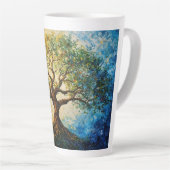 Wissensbaum - Ölgemälde Milchtasse (Rechte Ecke)