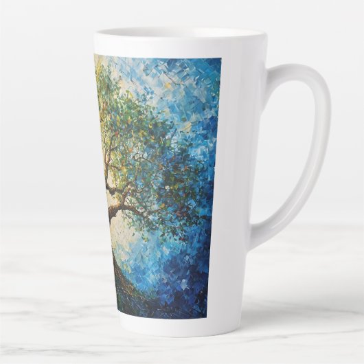 Wissensbaum - Ölgemälde Milchtasse (Rechts)