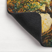 Wissensbaum - Ölgemälde Mousepad (Ecke)