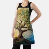 Wissensbaum - Ölgemälde Schürze (InSitu)