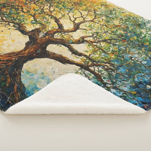 Wissensbaum - Ölgemälde Sherpadecke (3/4)