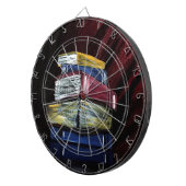 Wissensbücher Dartscheibe (Vorderseite rechts)