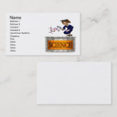 Wissenschaft 2 visitenkarte (Vorne/Hinten)