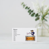 Wissenschaft 2 visitenkarte (Stehend Vorderseite)