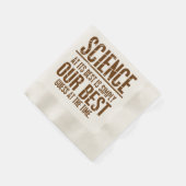 Wissenschaft am besten serviette (Ecke)