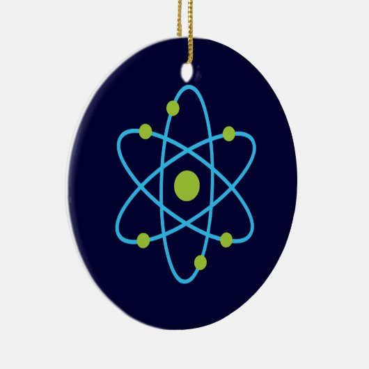 Wissenschaft Atom Keramik Ornament (Rechts)