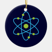 Wissenschaft Atom Keramik Ornament (Vorne)