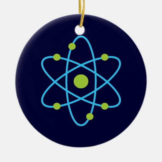 Wissenschaft Atom Keramik Ornament (Vorne)