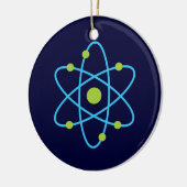 Wissenschaft Atom Keramik Ornament (Links)