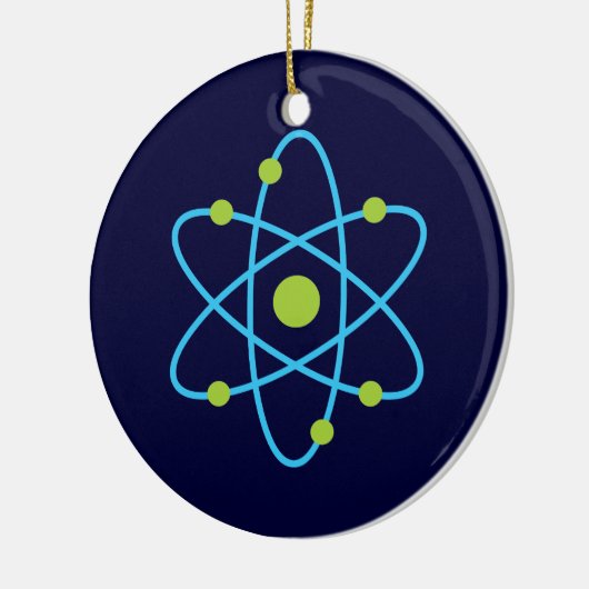 Wissenschaft Atom Keramik Ornament (Links)