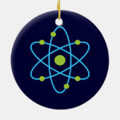 Wissenschaft Atom Keramik Ornament (Hinten)